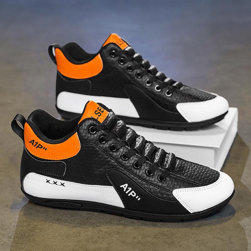 Shoes Winter Sports Casual High-top Forrest Gump Shoes Youth Non-slip Lightweight Soft-soled German Training Shoes