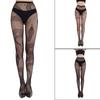 Women Lace Patterned Fishnet Tights High Waist Fishnets Leggings Net Stockings Pantyhose Thigh High Stockings Hosiery