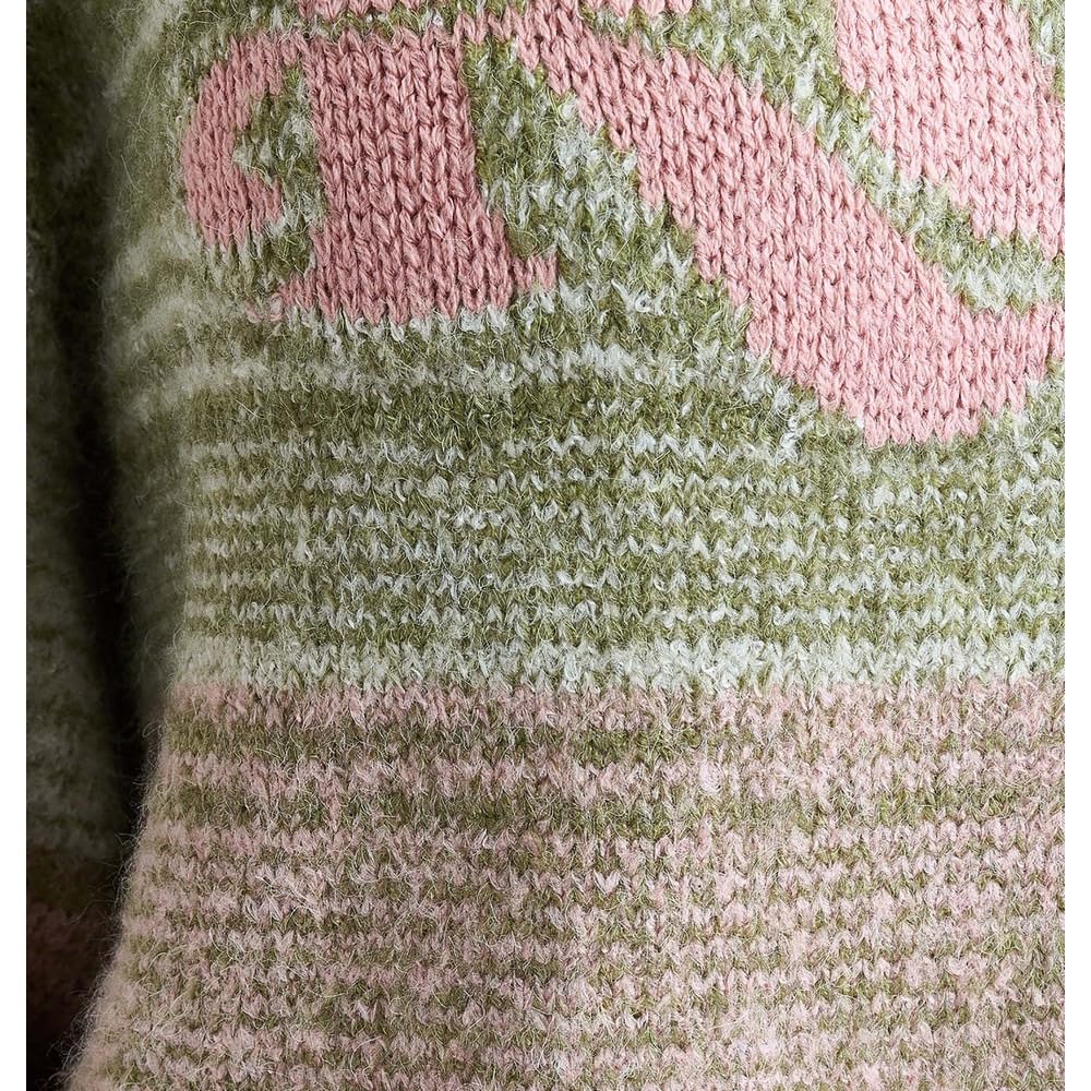 Roxy Regular Fit Crew Neck Pullover Pink Women's Sweater,