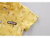Toddler Summer Cartoon Short-Sleeve Shirt & Shorts Set