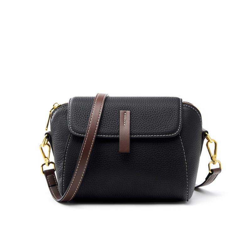Genuine Leather Single-shoulder Bag Spring and Summer Design Sense Niche Bag Women's Small Bag Crossbody Bag