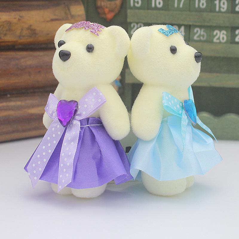 Cross-border Fresh Flowers & Cartoon Bouquet Dolls - Foam Bears & DIY Handmade Wrapping Materials