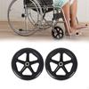 2Pcs Wheelchair Replacement Front Wheel Silent Heavy Duty for