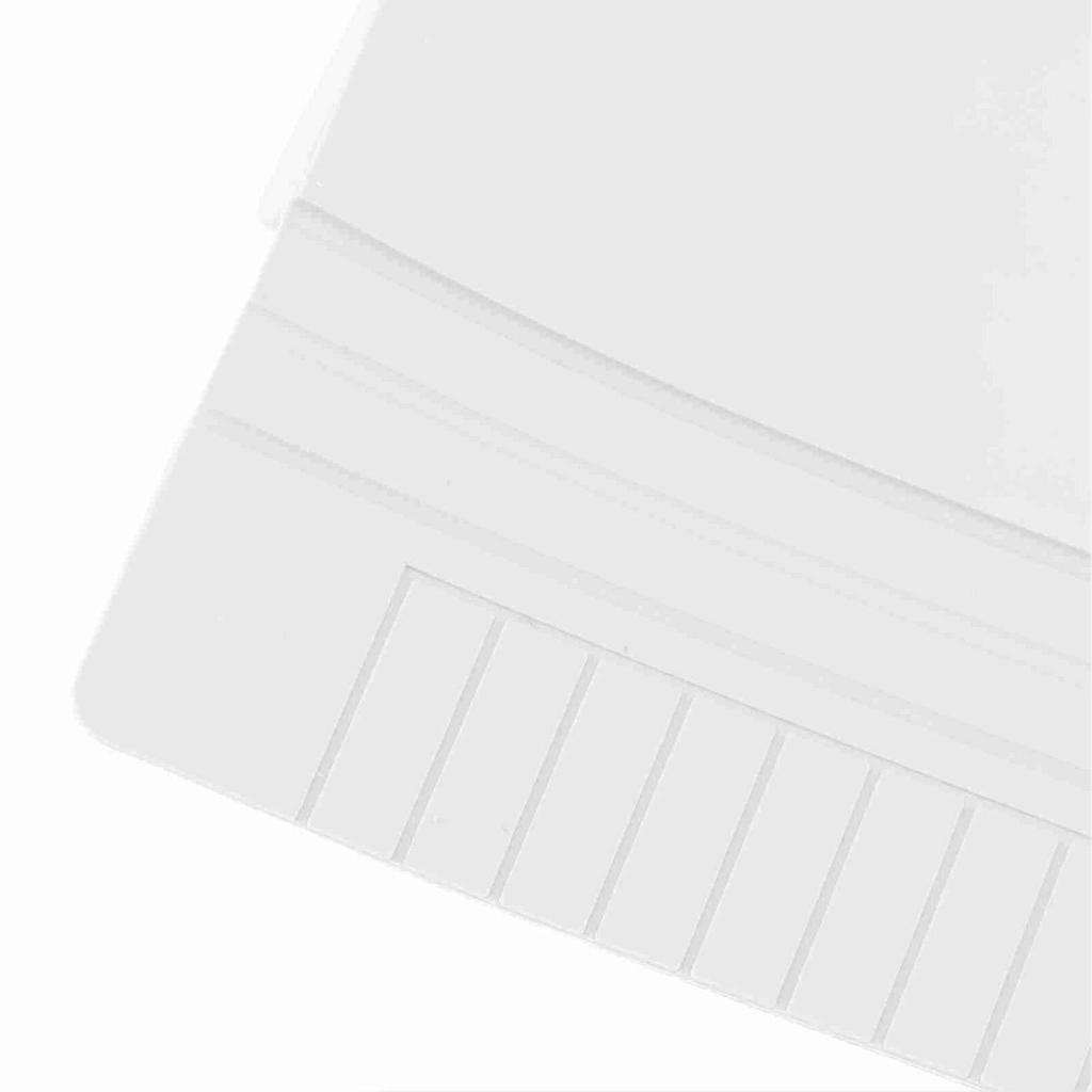 Silicone Sink Edge Protector – Expandable Splash‑Proof Mat for Kitchen, Bathroom & Bathtub, White