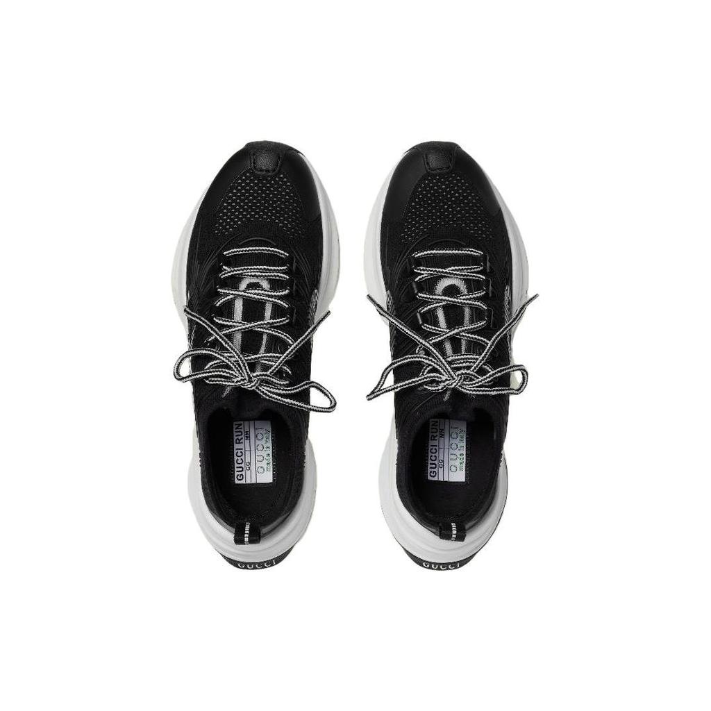 Gucci Wmns Run Sneaker 'Black' Women's 714660 USM10 8442