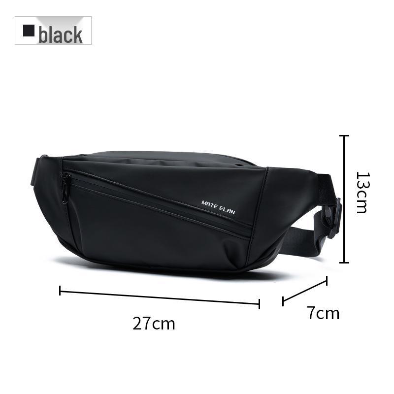 

Мужская нагрудная сумка - кроссбоди/наплечный многофункциональный рюкзак и сумка-мессенджер чёрный