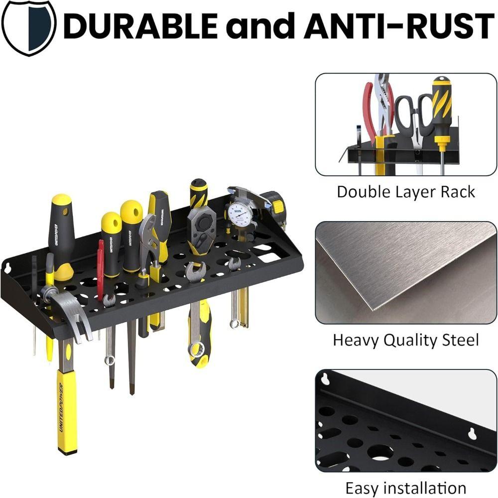Wall Mount Tool Storage Rack Screwdriver Holder Pliers Organizer Pliers Organizer  Professional Use