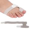 Toe Brace Portable Breathable Adjustable Hook and Loop Fixation Toe Brace Gray