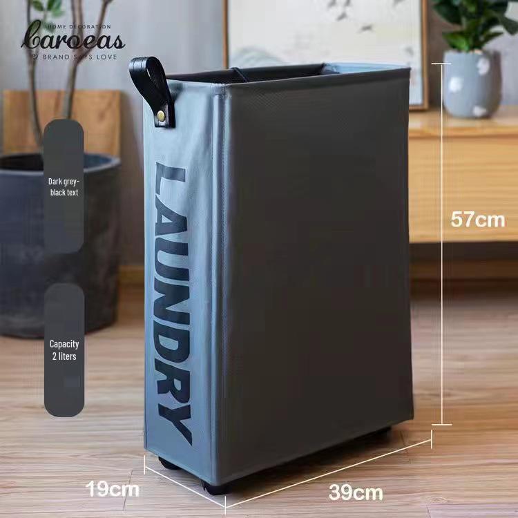 Single Compartment Oxford Cloth Laundry Basket and Storage Box for Bedroom