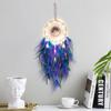Life Tree Wind Chime Stone Hanging Ornament Fresh Girl Heart Forest Feather Pendant Bedroom Windowsill Creative Decoration
