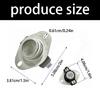 L145-60 Auto Reset Limit Switches Thermostat Replacement Furnace Thermostat Limit Switches Replacement Part for Furnaces