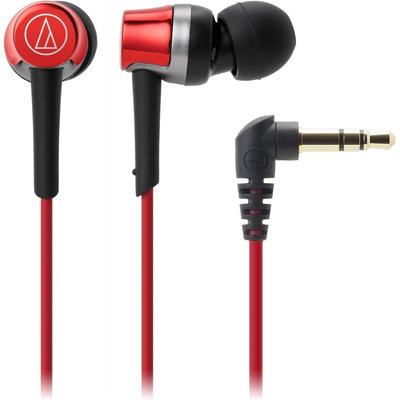 Sluchátka Audio Technica ATH CKR30 RD, bezdrátová, typ kanálu, Soundreality červená, normální červená, bez dálkového ovladače