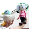 Kawaii Carina Sarah e Anatra Peluche Bambola Anime Morbido Peluche Giocattolo Decorazione Stanza per Bambini Ragazzo Regalo di Compleanno Natale