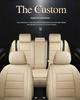 Custom-Made, All-Season, Thicker Car Seat Covers for New and Old Models, Full-Coverage