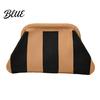 Multipurpose Handbag Women Woven Striped Clutch Purse Large Capacity Kiss Lock Purse Cosmetic Pouch Summer Beach Vacation Evening Dumpling Bag