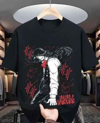 Shinra Kusakabe Fire Force Koszulka Skitaru Shonen Tamaki Strażacy T-Shirt