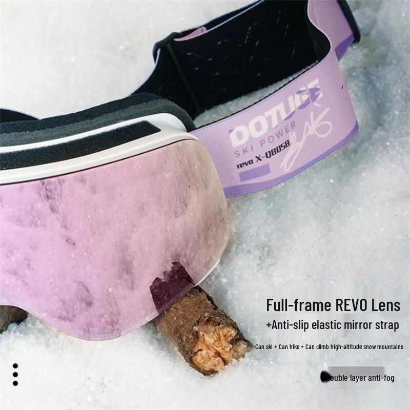 Longchan Adult Magnetic Ski & Outdoor Goggles