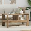 Coffee Table Artisan Oak 90 X 50 X 45 Cm Engineered Wood
