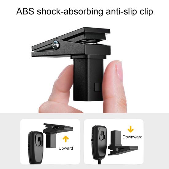 2.4G Wireless Musical Instruments Microphone 30M Range Clip-on Saxophone Microphone System Multi-Purpose Instrument Condenser Pick Up Receiver