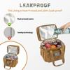 18L Insulated Cooler Bag Tactical Lunch Box for Men Expandable Work Camping Outdoor Picnic Heavy Duty Leakproof Thermal Bag