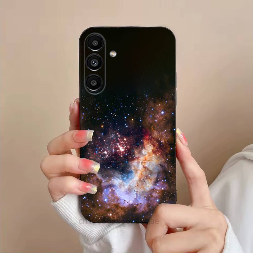 Earth Stars Space Phone Case For Samsung Galaxy S21 22 23 24 S25 Ultra PlusS20 FE S10 Plus  Cover Funda