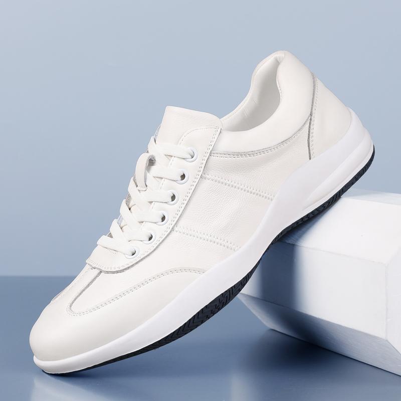 Mode Offizielle Website Heißverkaufende Herren Echtleder Schuhe Schlichte Neue Herren Oxford Schuhe Outdoor Sport Freizeitschuhe Vielseitig