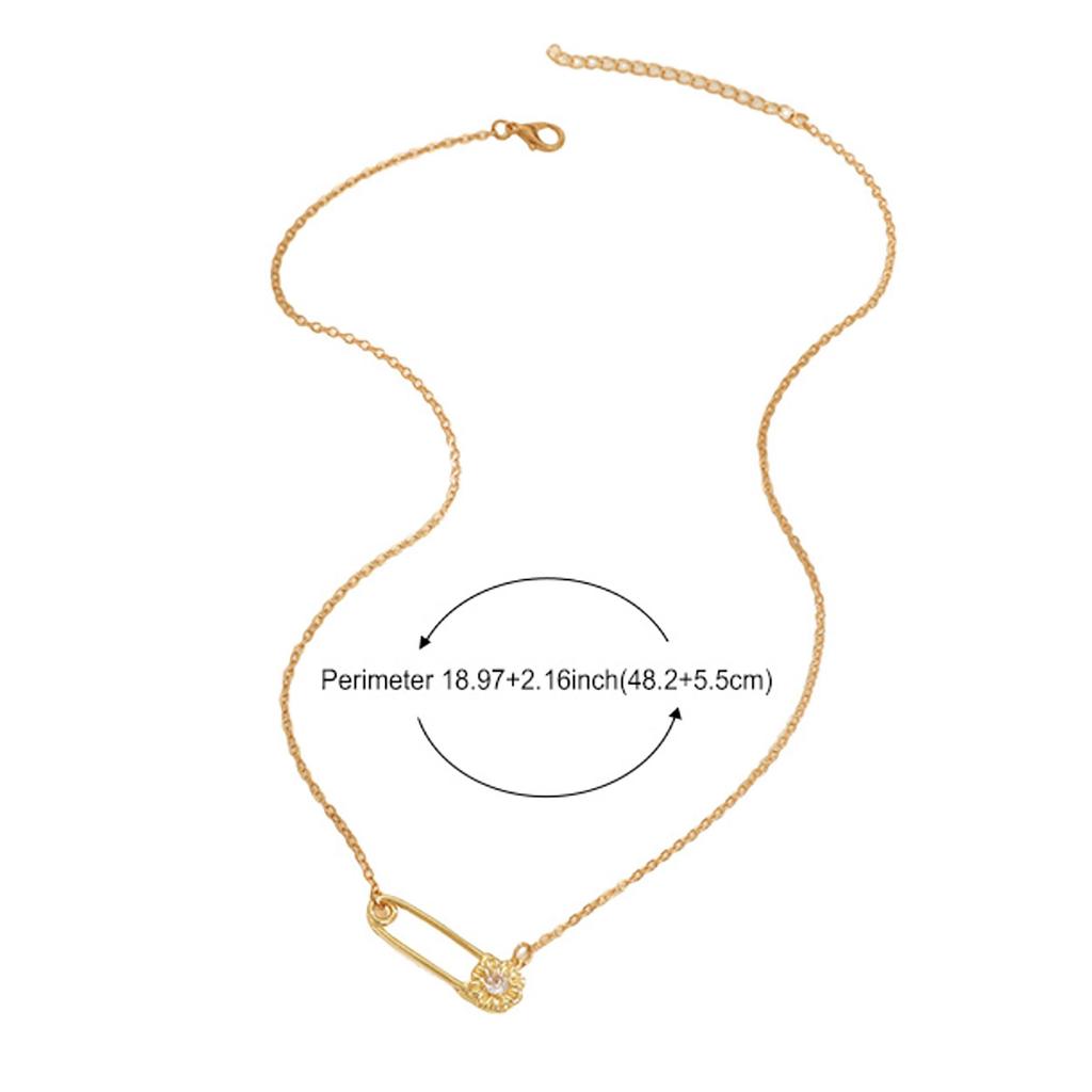 Enkelhet Premium Känsla Pappersklämma Afrikansk Krysantemum Formad Halsbandshänge För Kvinnor