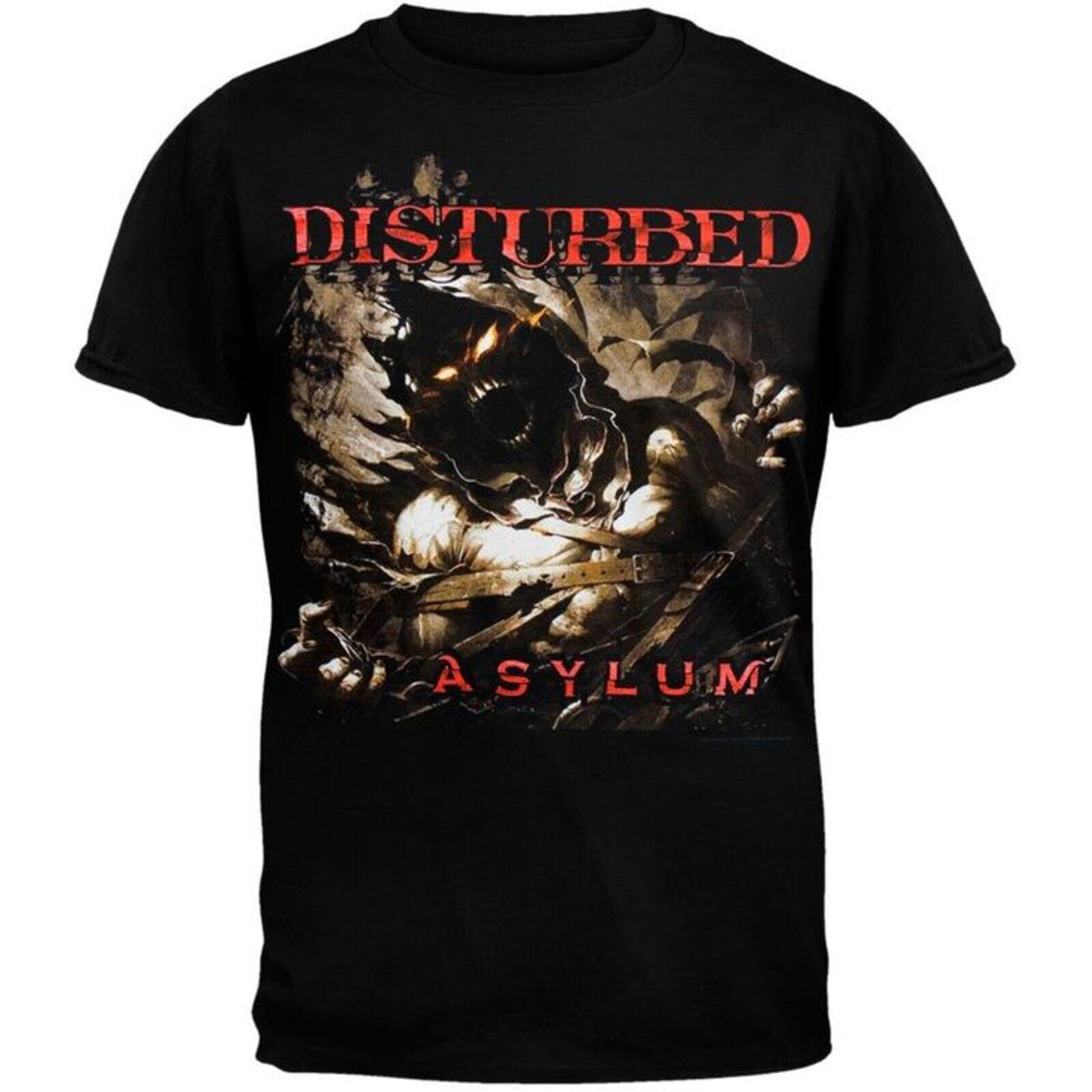 DISTURBED cd cvr ASYLUM SHRED Official SHIRT XL New sickness XL