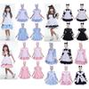 Pumpkin Parade Halloween Costume Set for Girls: Alice Dress 3-Piece Set (120cm-130cm) Black