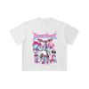 260 GSM Double Yarn 32 Count 100% Cotton Demon Slayer V31 Akaza Print Unisex Heavy Cotton T Shirt