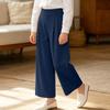 Girls Elastic Waist Wide Leg Pants Casual Loose Fit Trousers Comfortable Soft Fabric Suitable for Everyday Wear and Outdoor Activities