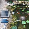 1.5W 3600mAH Solar Oxygen Pump Fish Tank Oxygenator Aquarium Oxygen Aerator Pond Aerator Air Pump Fishing Aerator Aquarium