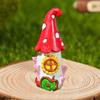 Mini domeček stolní ozdoba 3D malý roztomilý pryskyřičný výrobek dárky pohádková zahrada houbová chaloupka stolní dekorace miniaturní zahradní doplňky