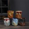Ceramic Tea Cup Small Teacup Creative Teacup Retro Single Cup Tea Bowl Cup Coarse Pottery Master Cup