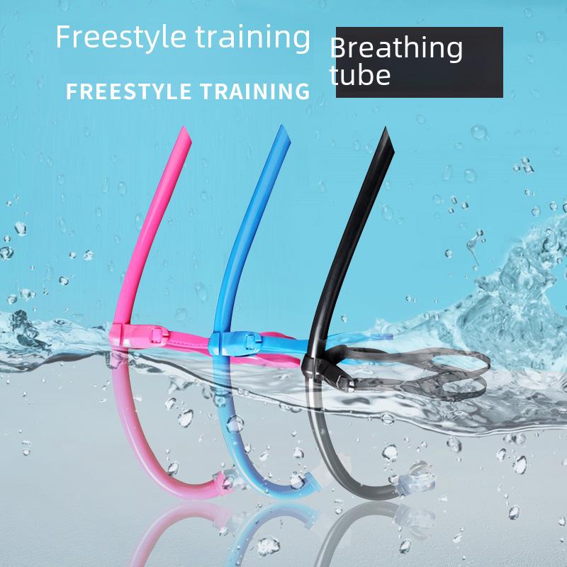 

Front-Mounted Freediving Snorkel Silicone Tube & Accessories Regular