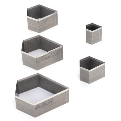 5 ks Kožený vysekávací nástroj Nůž DIY Geometrické tvary Řemeslná děrovačka Vykrajovátko Forma