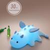 Kids Night Light Food-Grade Silicone Dimmable Soothing Glow Bedside Lamp Auto-Off Timer Nursery Night Light