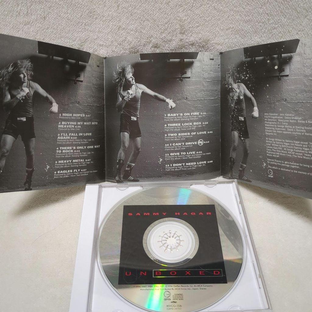 [USED] Sammy Hagar/Unboxed with obi