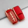 8 Buttons Tpu Car Shell Fob Holder Ring Protector Keychain For Hyundai Genesis Gv70 Gv80 Gv90    Key Case Cover
