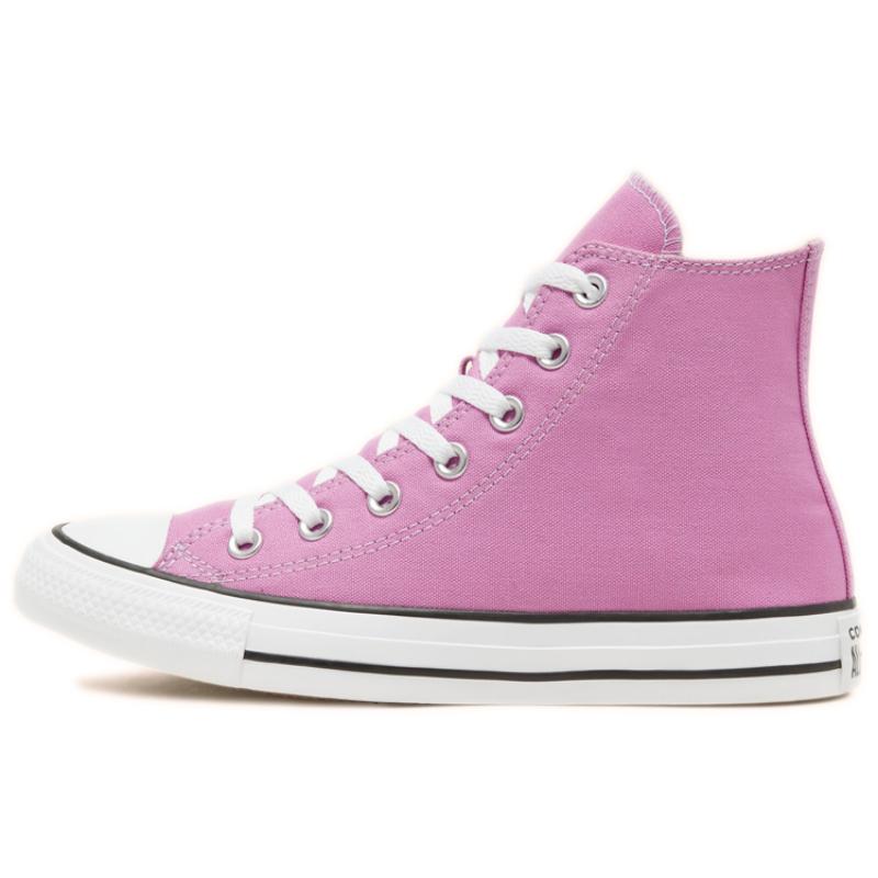 

Converse Chuck Taylor All Star Удобные Универсальные Высокие Кеды из Канваса Унисекс Розовые Белые 44