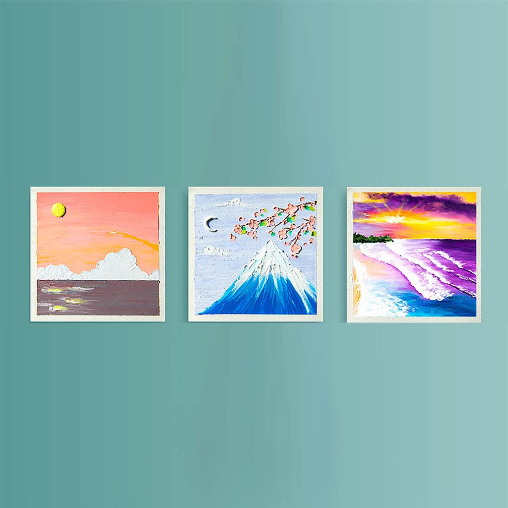 [50 Blatt] Ölpastellpapier, A4-Format, Zeichenpapier, für Aquarell, Skizzieren, Ölmalerei usw.. Geeignet für Ölpastellstifte, Wachsmalstifte, Buntstifte