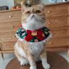 Christmas Series Pet Cat And Dog Saliva Towel Collar For Pets Only Fashion Accessories Different Models Can Be Selected