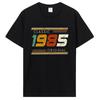 Zabawna Klasyczna Oryginalna Koszulka Vintage z 1985 roku Letni Graficzny Unisex Bawełniany T-shirt Streetwear Urodziny Niesamowita Koszulka Odzież