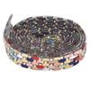 1pcs 1 Yard Length Rhinestone Chain Ribbon 1.4cm Wide Hotfix Rhinestone Ribbon  DIY Crafts