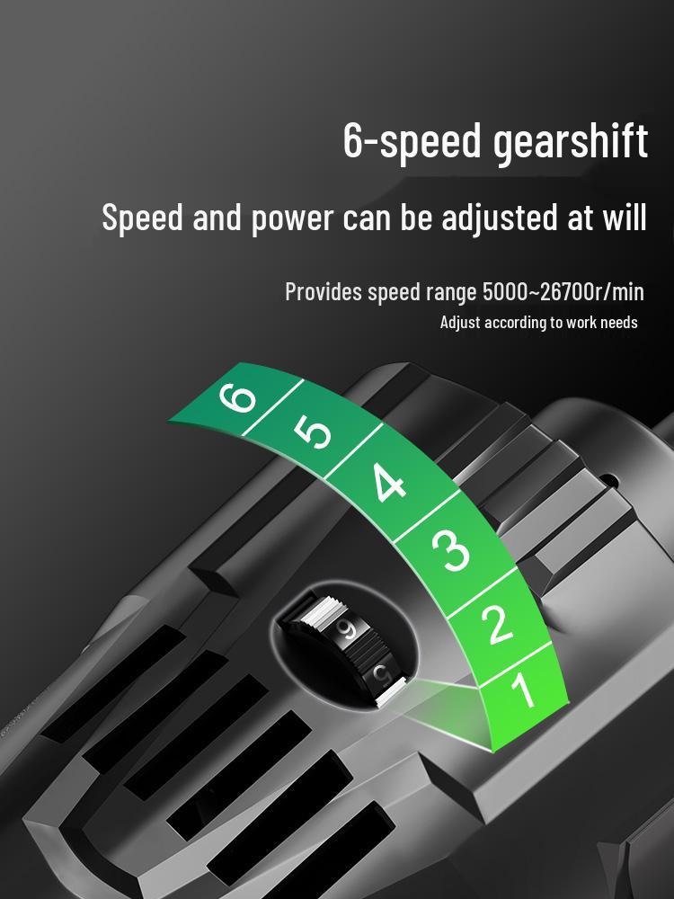 Rechargeable High-Power Handheld Electric Grinder for Carving, Cutting, and Woodworking.