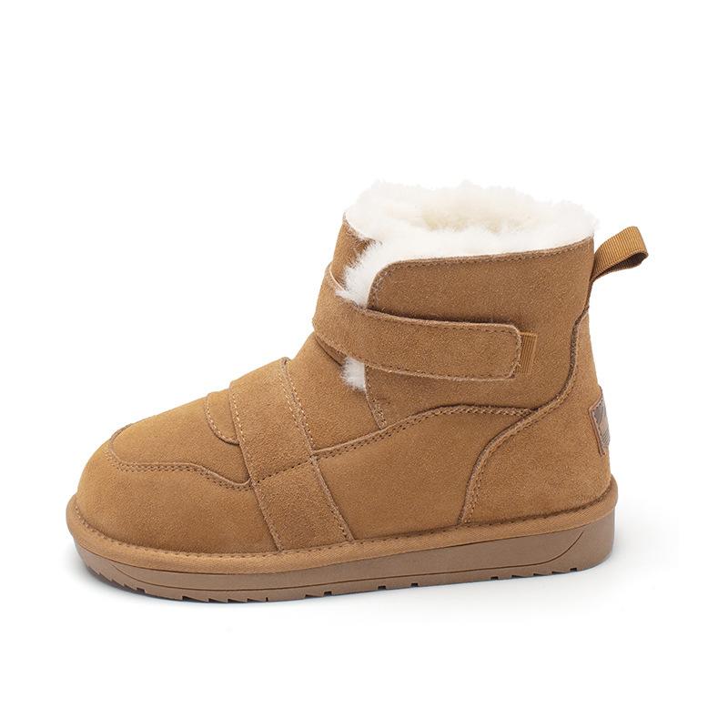 Augustine Schneestiefel Damen 2025 Winter Neu Fleece Verdickt Lässige Plateau Baumwollschuhe Kurze Outdoorstiefel