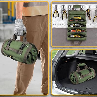 Multi-functional Rolling Hardware Tool Bag Car Hardware Tool Storage Bag