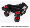 KSANA Setsuna Double-Row Microfiber Leather Roller Skates - Adult Four-Wheel Inline Skates for Professional Figure Skating