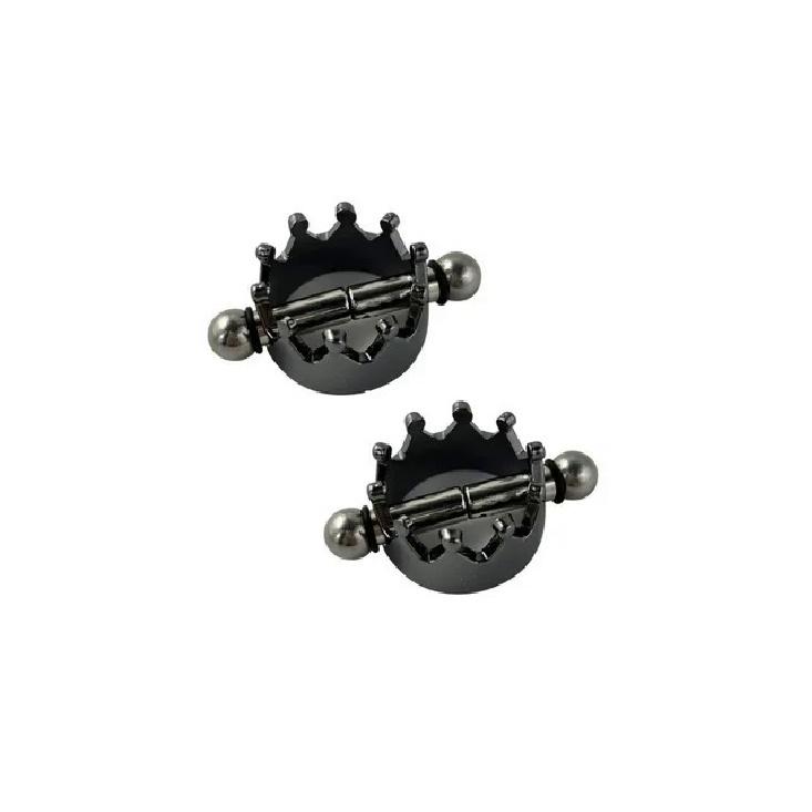 A Pair Erotic Toys Adult Games Nipple Stimulator Stainless Steel Nipple Clamps Sex Toys For Couple Breast Clips Bdsm Bondage