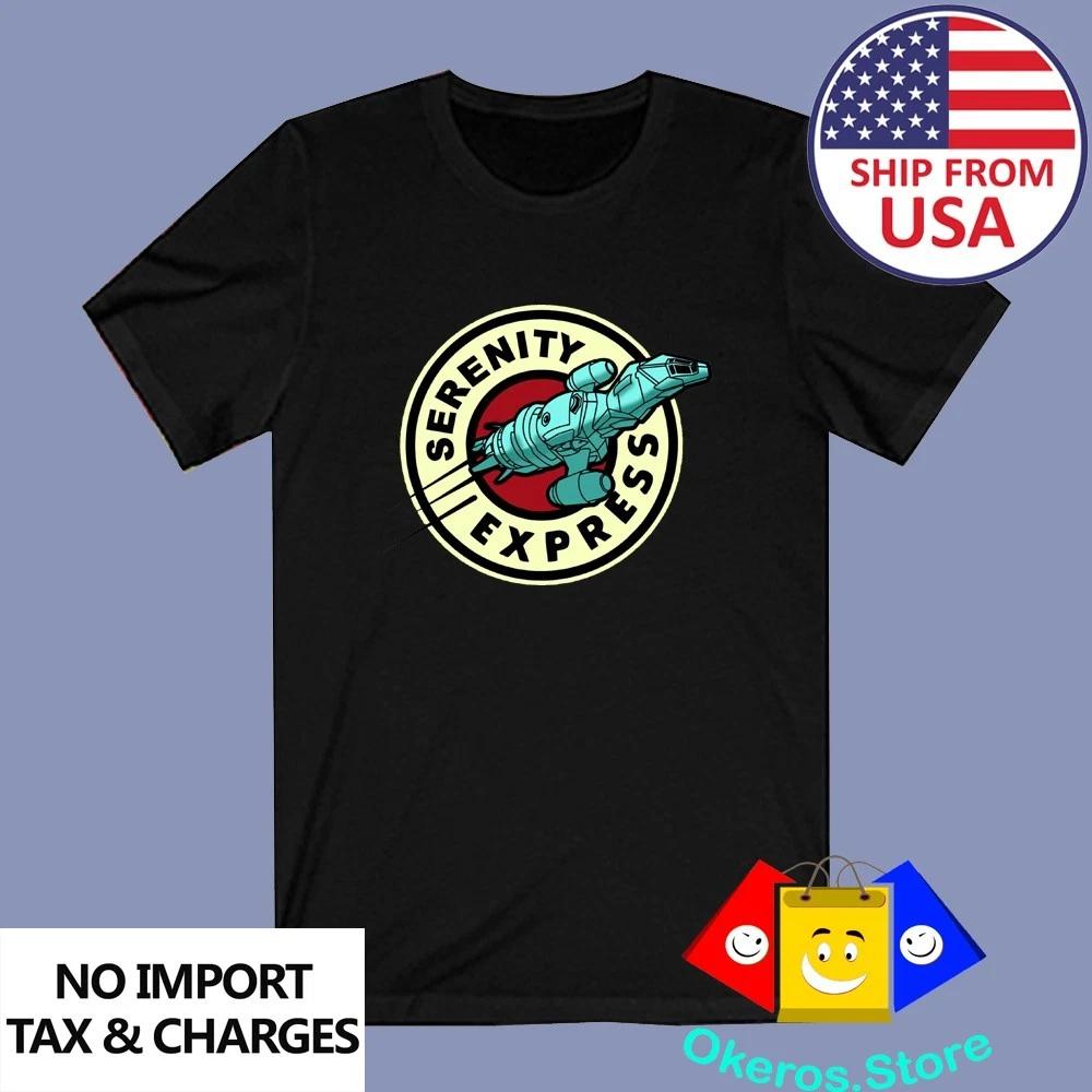 Serenity Firefly Express Ship Men s Black Size S to 5XL S